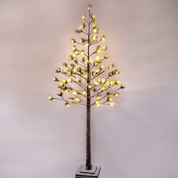 LED Light Christmas tree, 6 Ft Height, 96 Bulbs.buy one get...